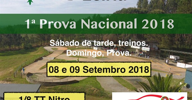 1ª Prova Campeonato Nacional 1:8 TT + Troféu Elétricos (PROVA QUE FOI ADIADA) - Informações